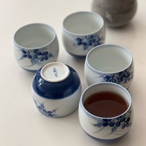 Vintage Teacup, Japan 萩窯 5 pieces